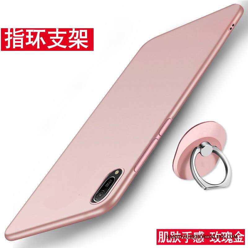 Custodia Huawei Y6 2019 Silicone Tutto Incluso Anti-caduta, Cover Huawei Y6 2019 Protezione Macchiati Nero