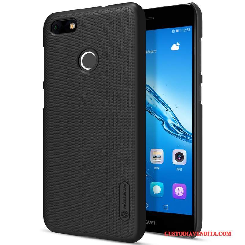 Custodia Huawei Y6 Pro 2017 Protezione Telefono Oro, Cover Huawei Y6 Pro 2017 Difficile Macchiati