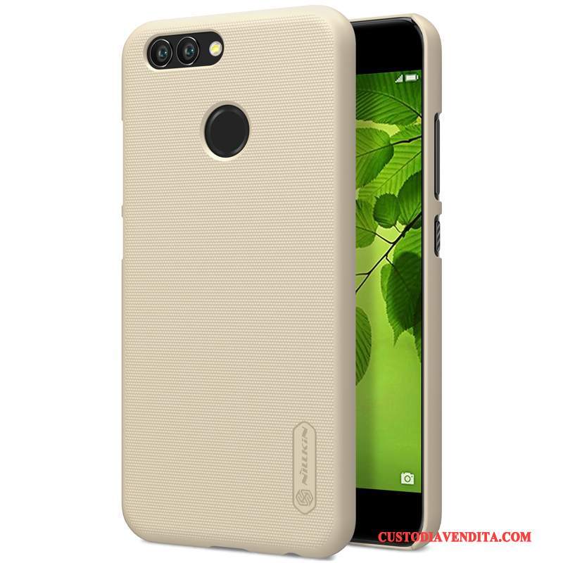 Custodia Huawei Y6 Pro 2017 Protezione Telefono Oro, Cover Huawei Y6 Pro 2017 Difficile Macchiati