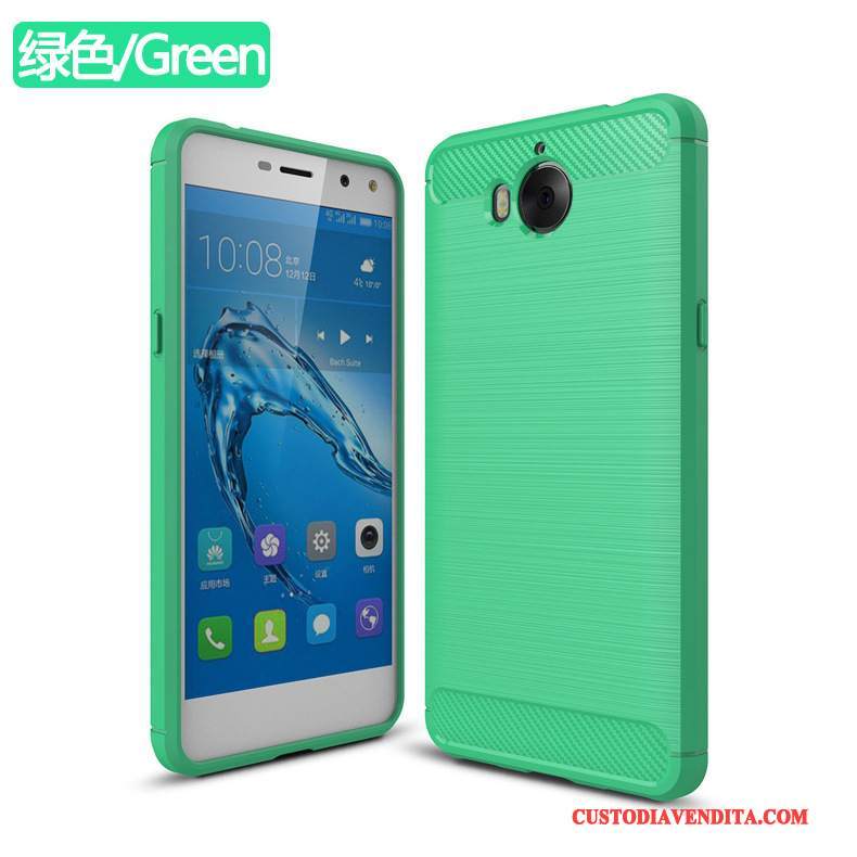 Custodia Huawei Y6 Pro 2017 Silicone Anti-caduta Tutto Incluso, Cover Huawei Y6 Pro 2017 Protezione Morbidotelefono