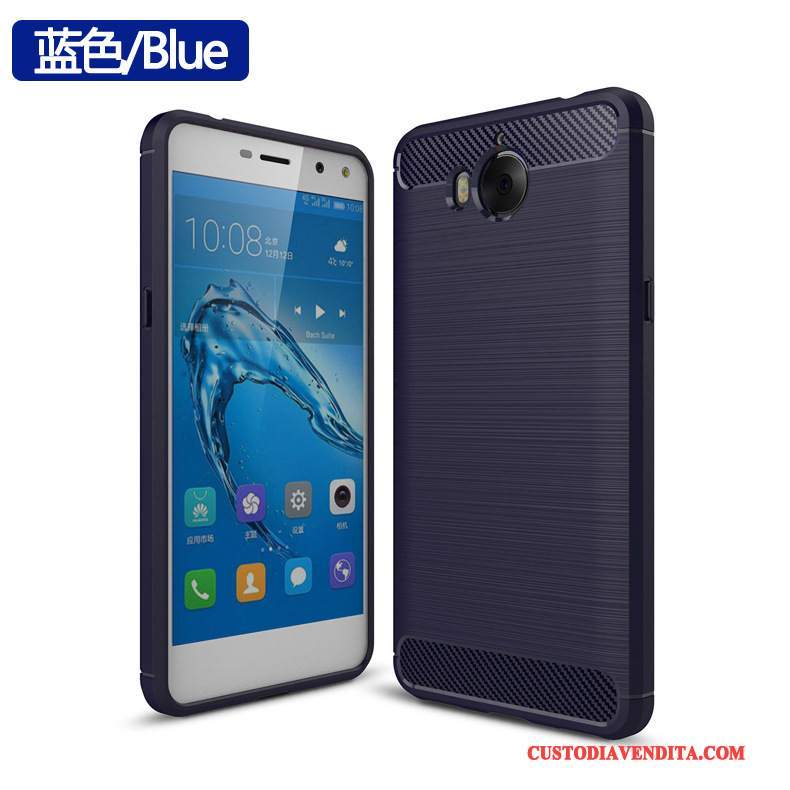 Custodia Huawei Y6 Pro 2017 Silicone Anti-caduta Tutto Incluso, Cover Huawei Y6 Pro 2017 Protezione Morbidotelefono