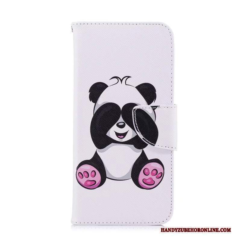 Custodia Huawei Y6s Pelle Telefono Bianco, Cover Huawei Y6s Colore Farfalla