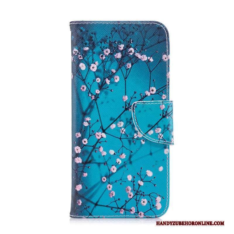 Custodia Huawei Y6s Pelle Telefono Bianco, Cover Huawei Y6s Colore Farfalla