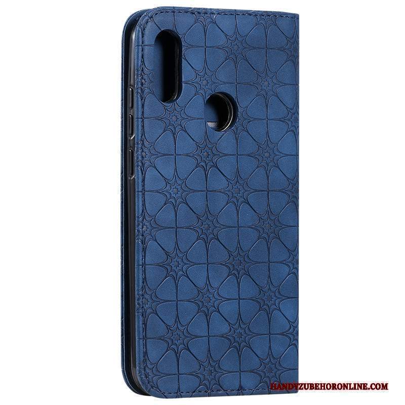 Custodia Huawei Y6s Protezione Felice Fiori, Cover Huawei Y6s Pelle Verde Ornamenti Appesi