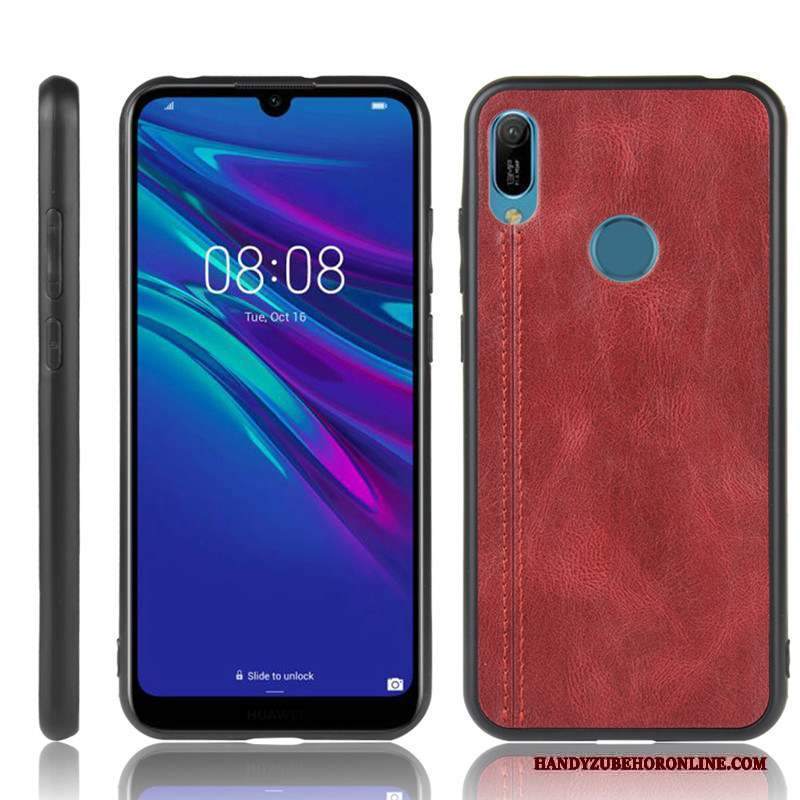 Custodia Huawei Y6s Protezione Telefono Blu Scuro, Cover Huawei Y6s Affari Semplici