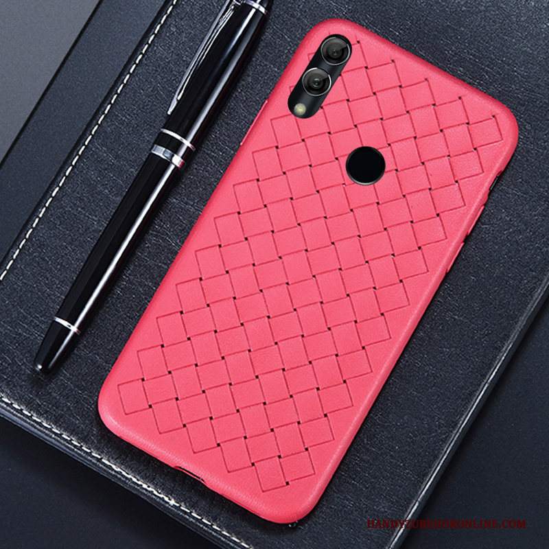 Custodia Huawei Y7 2019 Antiscivolo Nero, Cover Huawei Y7 2019 Morbido Nuovo