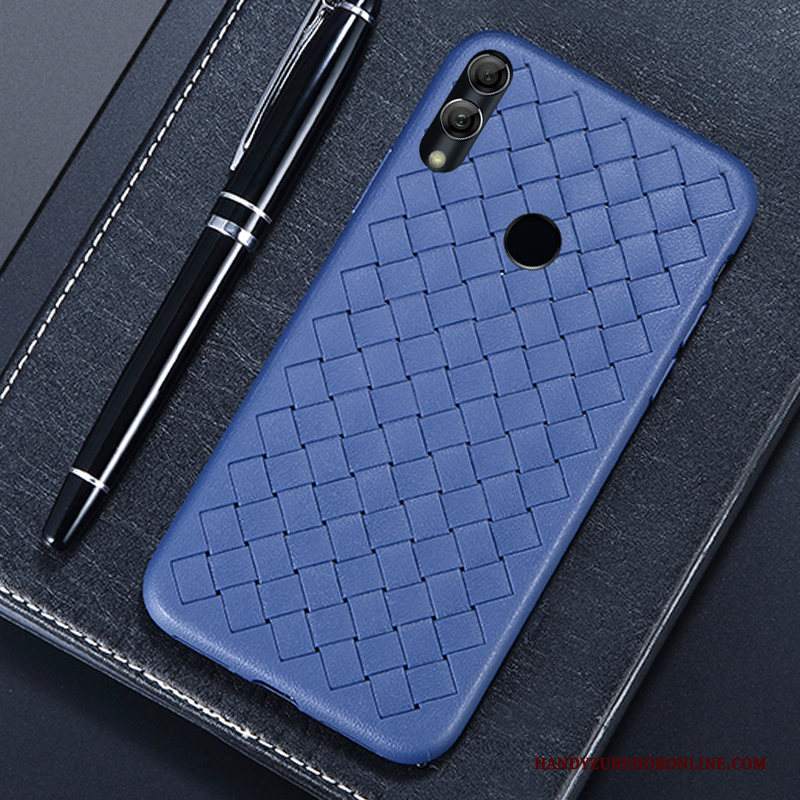 Custodia Huawei Y7 2019 Antiscivolo Nero, Cover Huawei Y7 2019 Morbido Nuovo