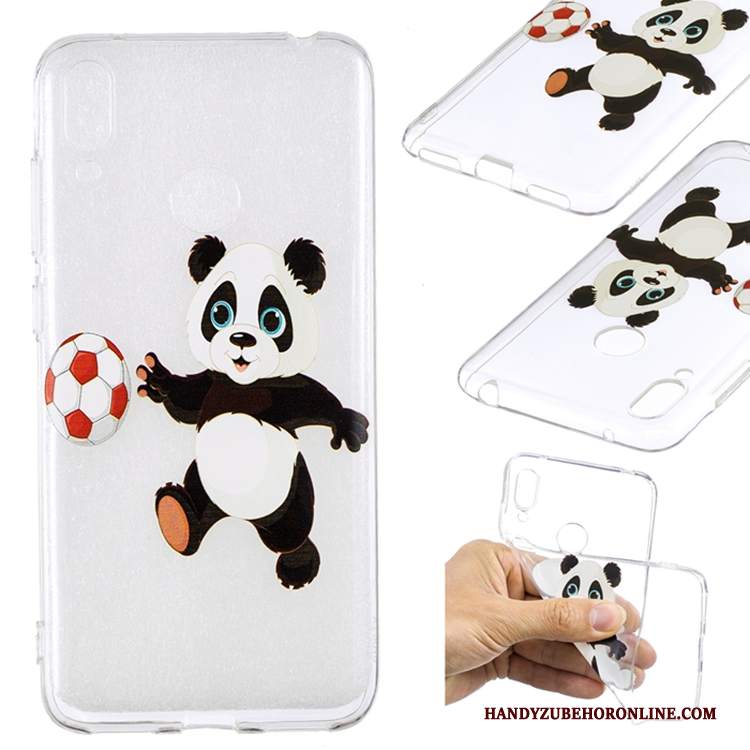 Custodia Huawei Y7 2019 Silicone Blu Anti-caduta, Cover Huawei Y7 2019 Protezione Tendenzatelefono