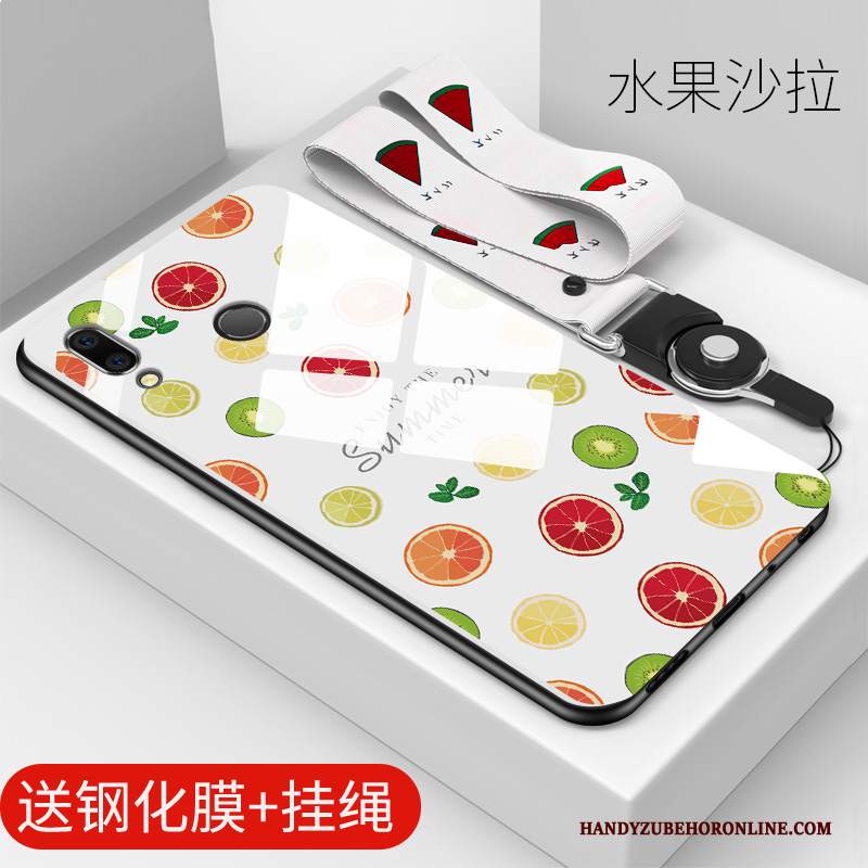 Custodia Huawei Y7 2019 Silicone Di Personalità Difficile, Cover Huawei Y7 2019 Creativo Verde Net Red