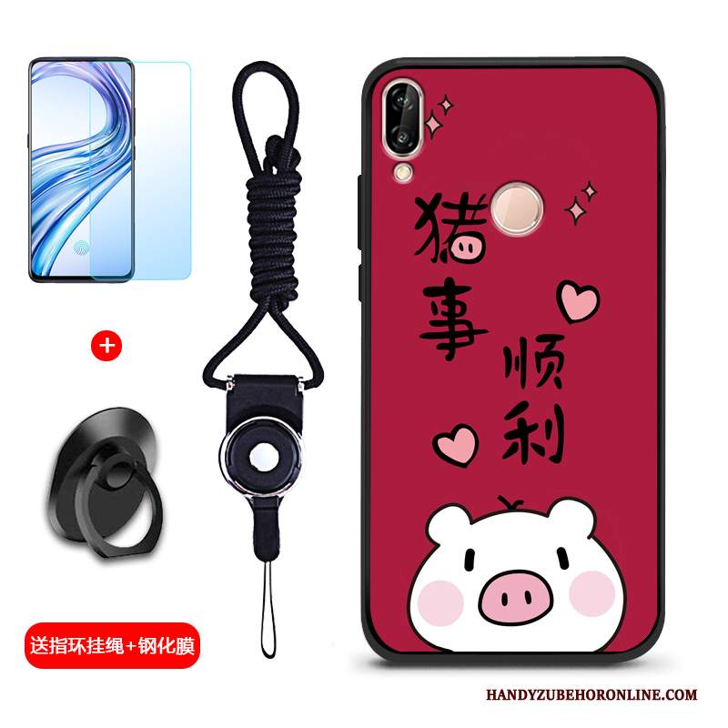 Custodia Huawei Y7 2019 Silicone Macchiati Morbido, Cover Huawei Y7 2019 Protezione Blutelefono