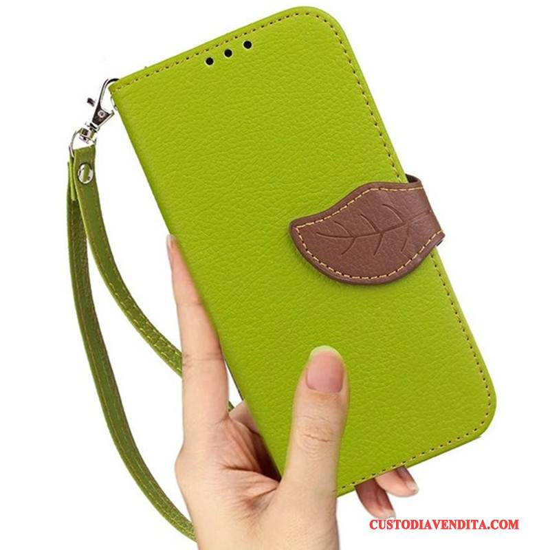 Custodia Lg G2 Pelle Verde, Cover Lg G2 Protezione