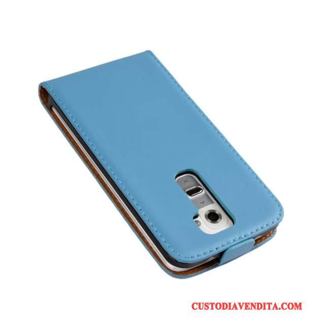 Custodia Lg G2 Pelle Verdetelefono, Cover Lg G2 Protezione