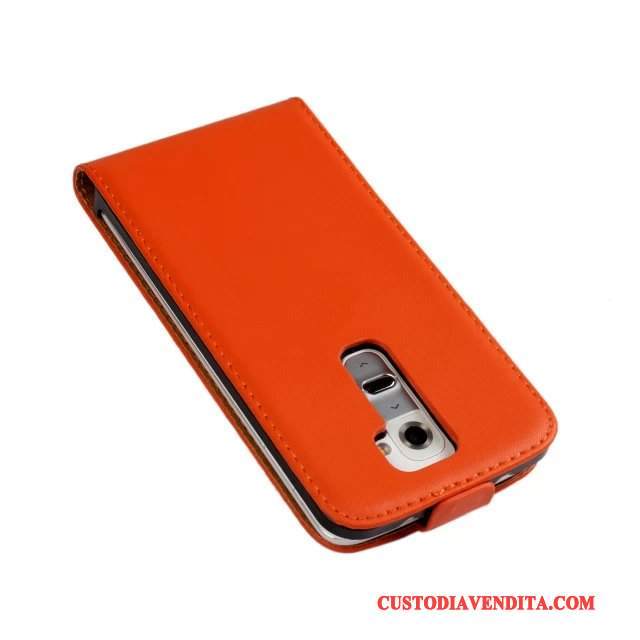 Custodia Lg G2 Pelle Verdetelefono, Cover Lg G2 Protezione