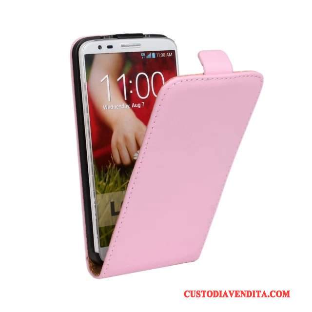 Custodia Lg G2 Pelle Verdetelefono, Cover Lg G2 Protezione