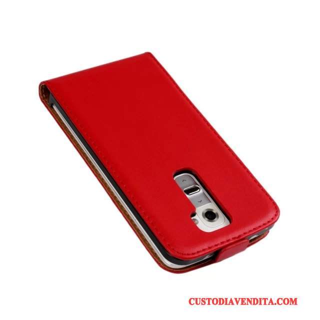 Custodia Lg G2 Pelle Verdetelefono, Cover Lg G2 Protezione