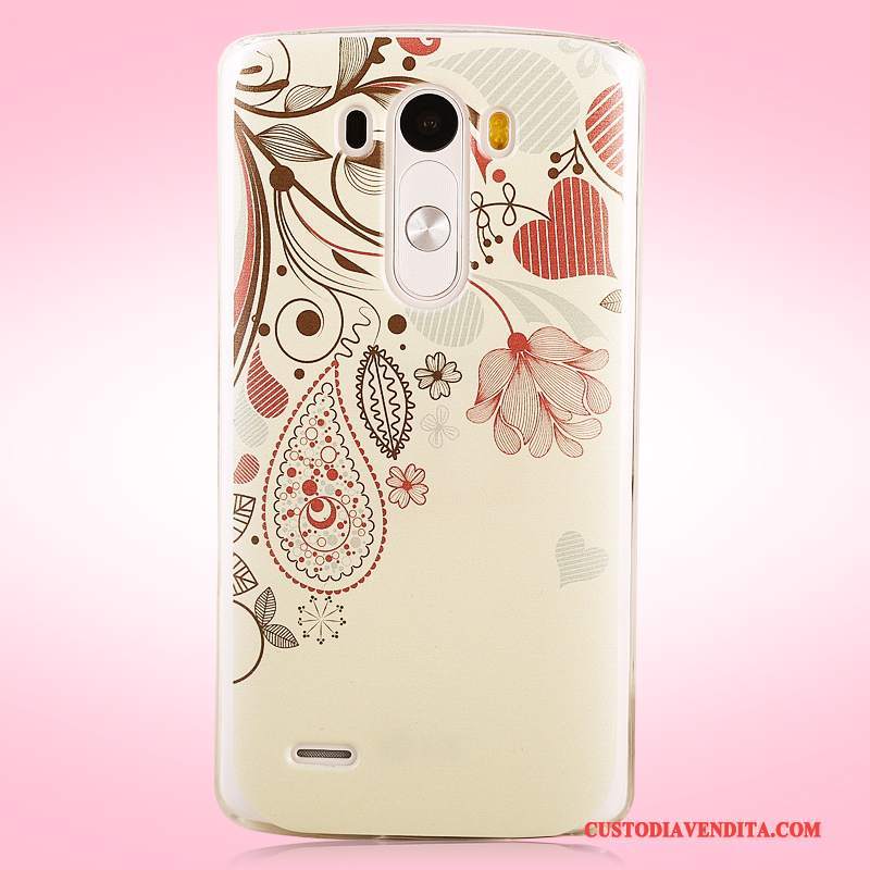 Custodia Lg G3 Colore Difficile Porpora, Cover Lg G3 Protezione Macchiatitelefono