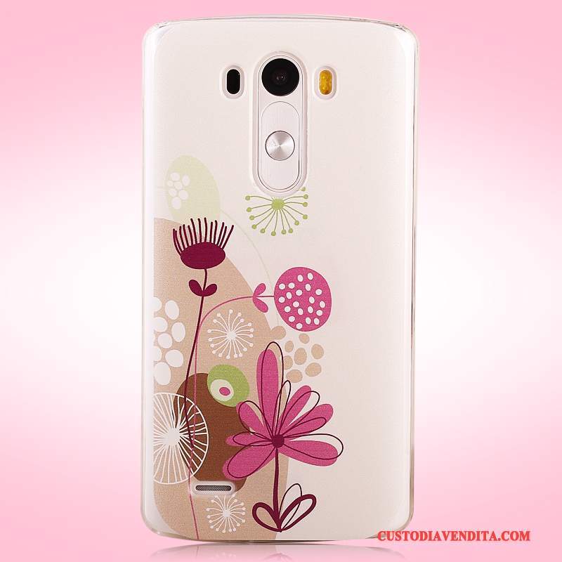 Custodia Lg G3 Colore Difficile Porpora, Cover Lg G3 Protezione Macchiatitelefono