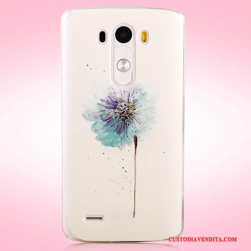 Custodia Lg G3 Colore Difficile Porpora, Cover Lg G3 Protezione Macchiatitelefono