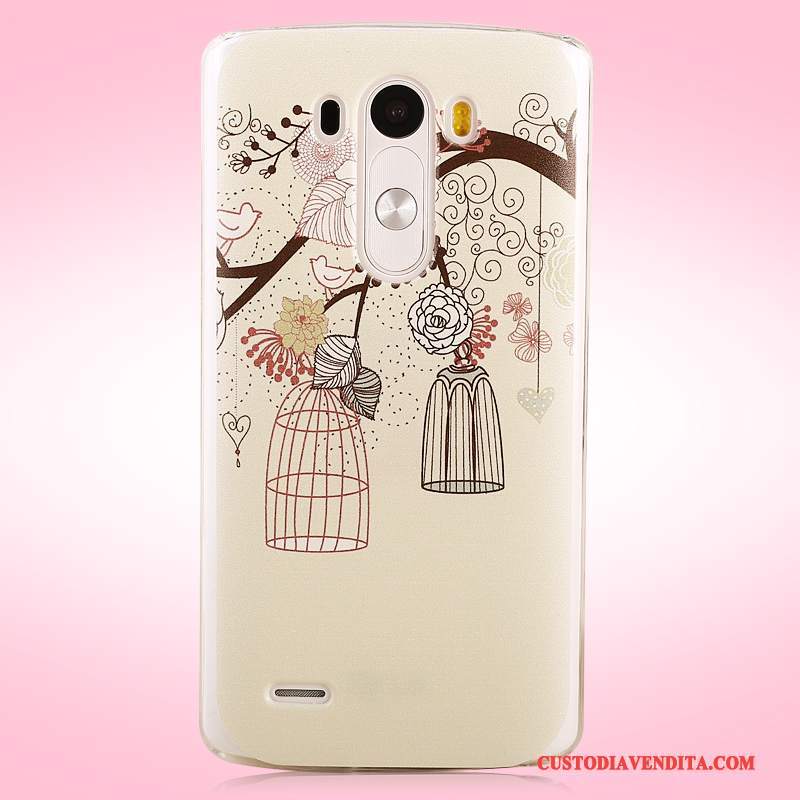 Custodia Lg G3 Colore Difficile Porpora, Cover Lg G3 Protezione Macchiatitelefono