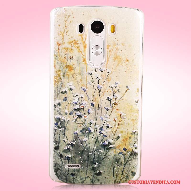 Custodia Lg G3 Colore Difficile Porpora, Cover Lg G3 Protezione Macchiatitelefono