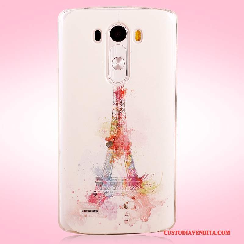 Custodia Lg G3 Colore Difficile Porpora, Cover Lg G3 Protezione Macchiatitelefono