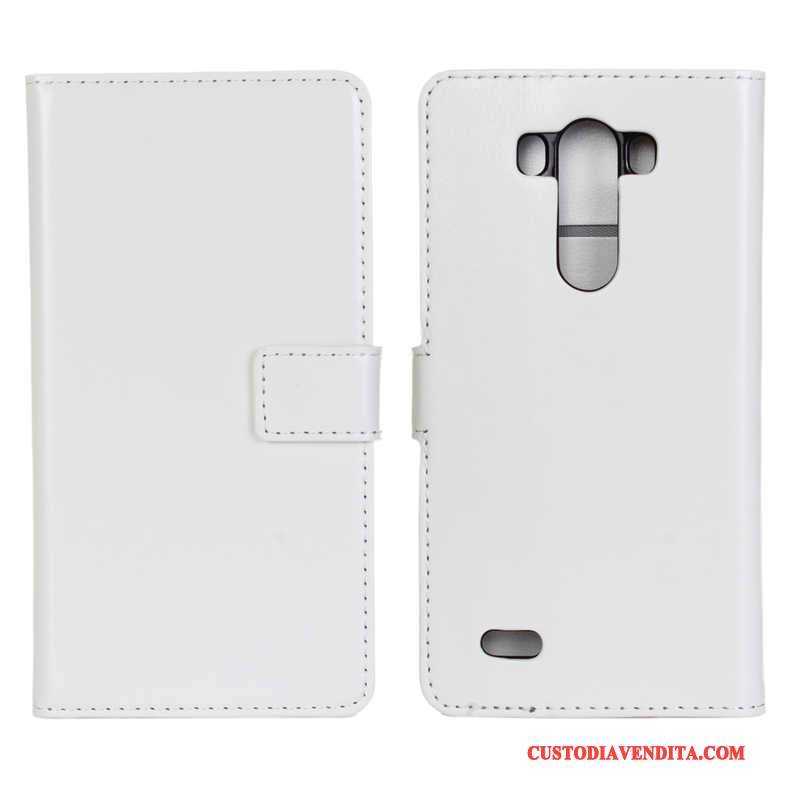 Custodia Lg G3 Pelle Cartatelefono, Cover Lg G3 Folio Colore Profondo Porpora