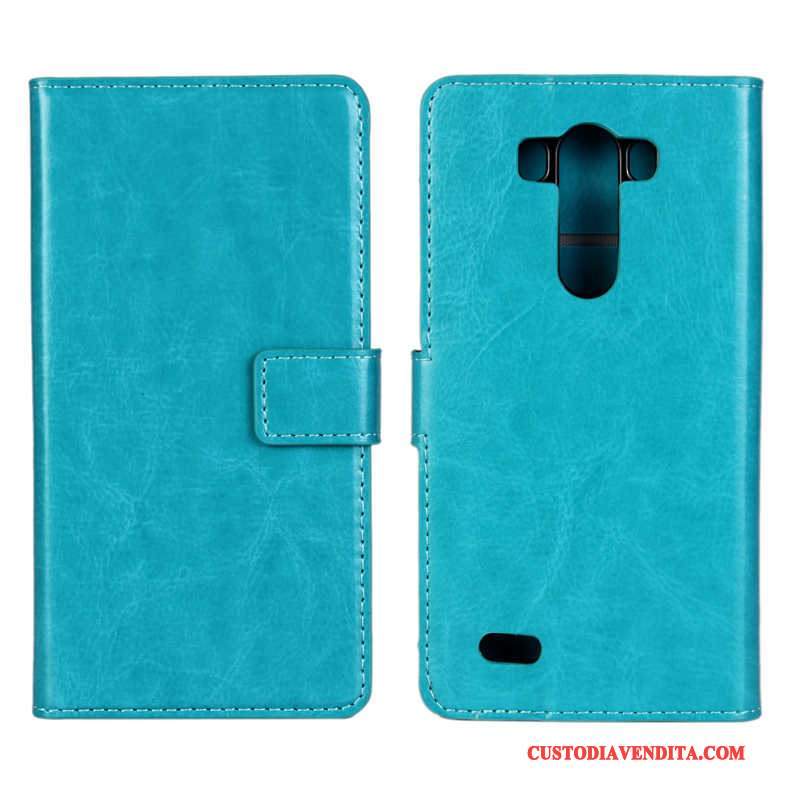 Custodia Lg G3 Pelle Cartatelefono, Cover Lg G3 Folio Colore Profondo Porpora