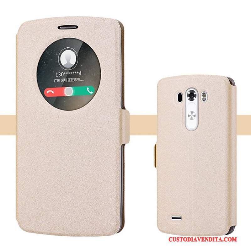 Custodia Lg G3 Pelle Dormienzatelefono, Cover Lg G3 Protezione Tendenza Rosa