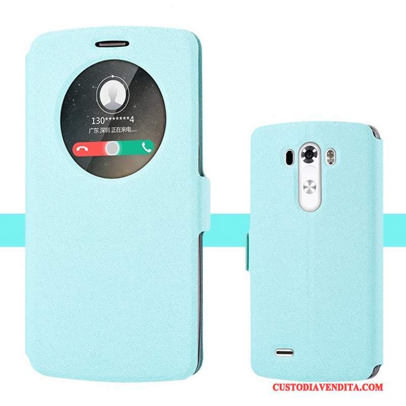 Custodia Lg G3 Pelle Dormienzatelefono, Cover Lg G3 Protezione Tendenza Rosa