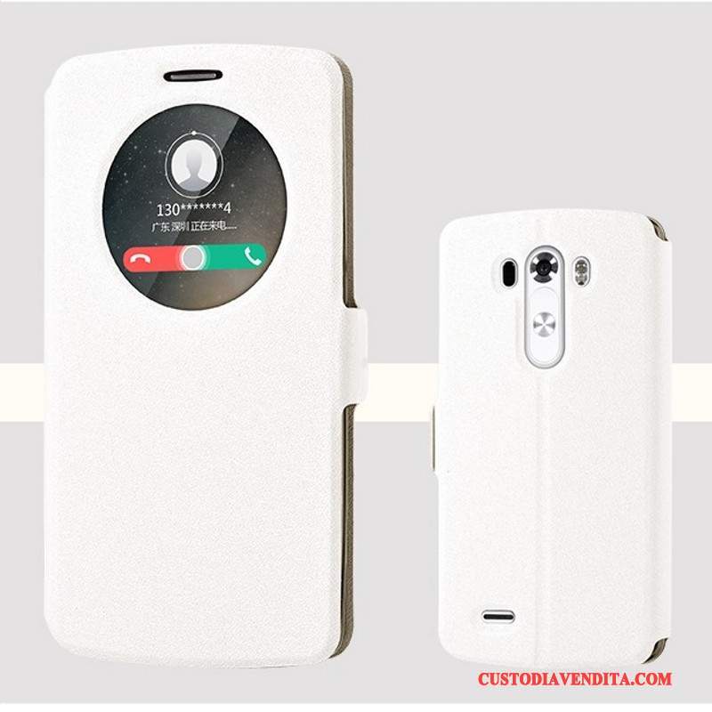 Custodia Lg G3 Pelle Oro Tendenza, Cover Lg G3 Protezione Telefono