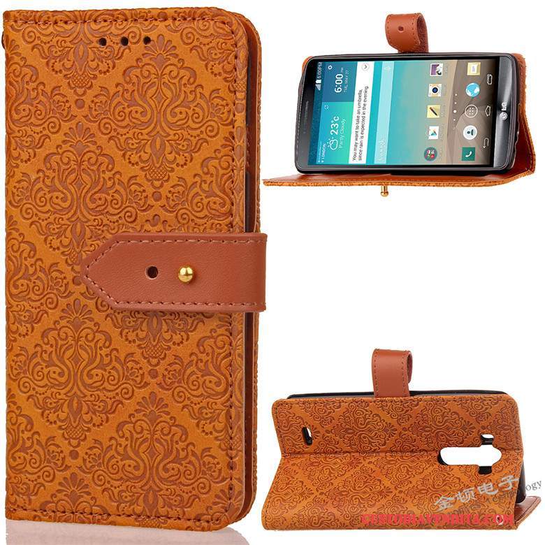 Custodia Lg G3 Pelle Rosatelefono, Cover Lg G3 Silicone