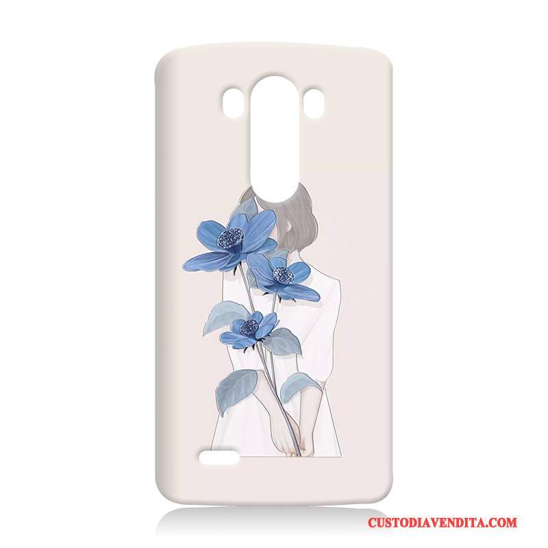 Custodia Lg G3 Silicone Difficile Blu, Cover Lg G3 Protezione Anti-caduta Morbido