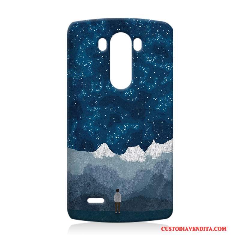 Custodia Lg G3 Silicone Difficiletelefono, Cover Lg G3 Protezione Anti-caduta Nero