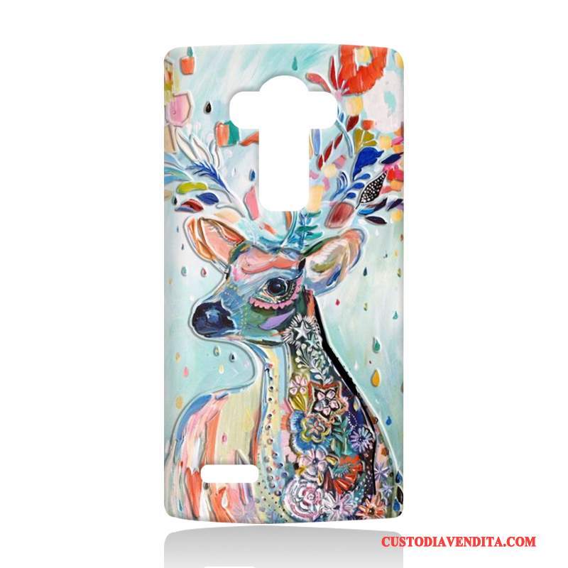 Custodia Lg G4 Goffratura Anti-caduta Morbido, Cover Lg G4 Silicone Difficile Tendenza