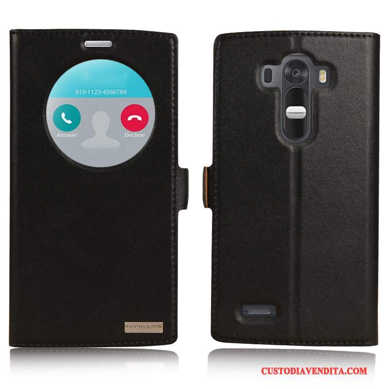 Custodia Lg G4 Pelle Biancotelefono, Cover Lg G4 Protezione