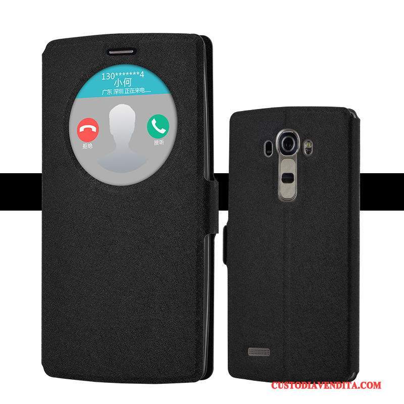 Custodia Lg G4 Pelle Telefono Tendenza, Cover Lg G4 Protezione Blu