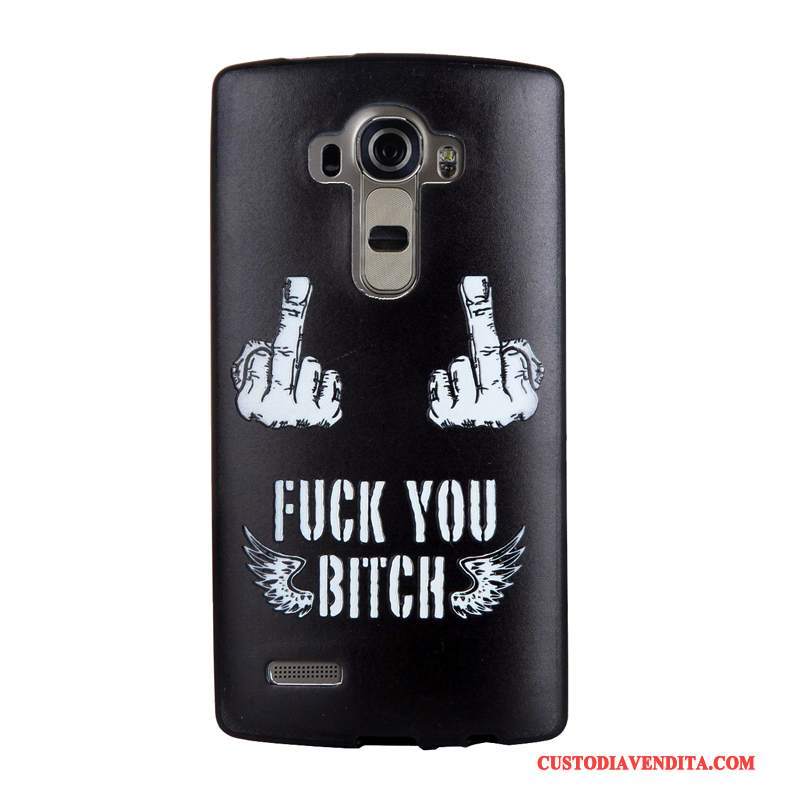 Custodia Lg G4 Silicone Tempra Pellicola Protettiva, Cover Lg G4 Goffratura Morbido Tendenza