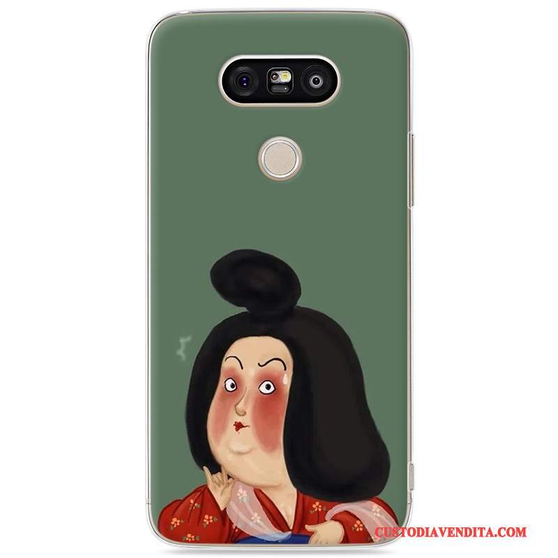 Custodia Lg G5 Creativo Verde Chiaro, Cover Lg G5 Colore Telefono Tendenza