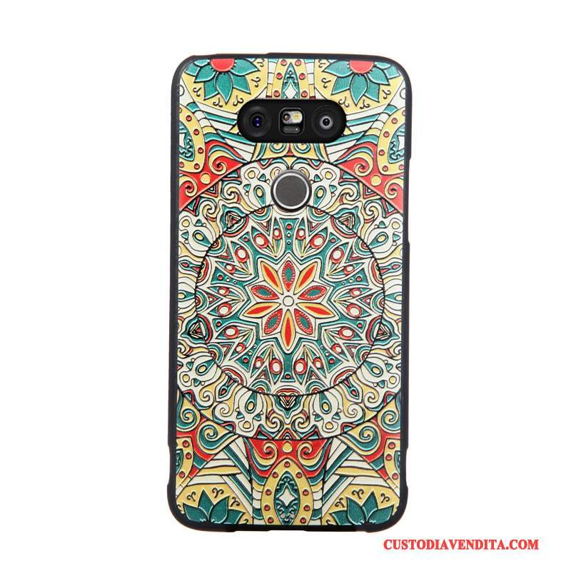 Custodia Lg G5 Protezione Anti-caduta Blu, Cover Lg G5 Goffratura Telefono Tutto Incluso