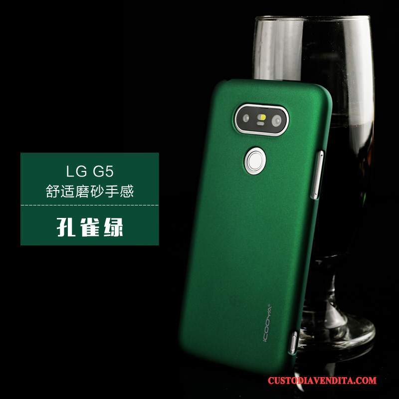 Custodia Lg G5 Protezione Macchiatitelefono, Cover Lg G5 Verde Sottile