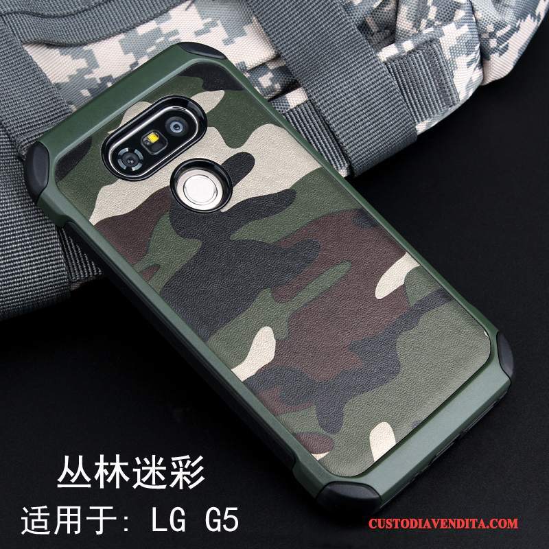 Custodia Lg G5 Protezione Morbido Camuffamento, Cover Lg G5 Creativo Anti-cadutatelefono