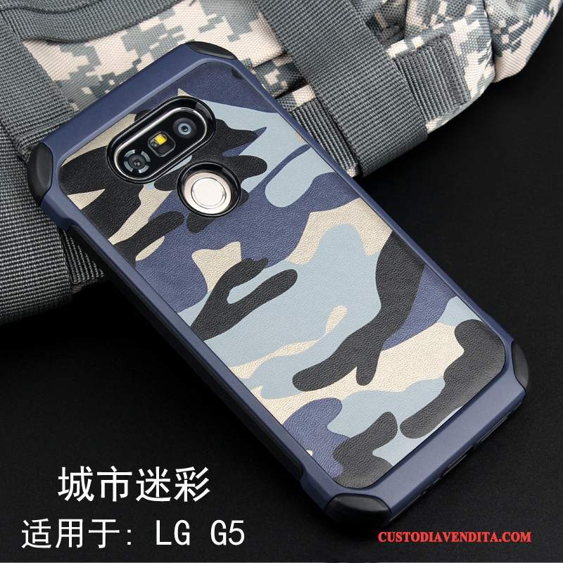 Custodia Lg G5 Protezione Morbido Camuffamento, Cover Lg G5 Creativo Anti-cadutatelefono