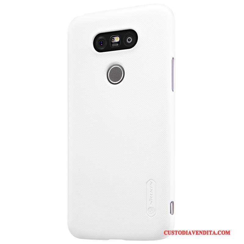 Custodia Lg G5 Protezione Oro Macchiati, Cover Lg G5 Biancotelefono