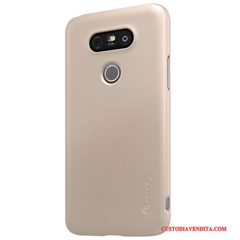 Custodia Lg G5 Protezione Oro Macchiati, Cover Lg G5 Biancotelefono