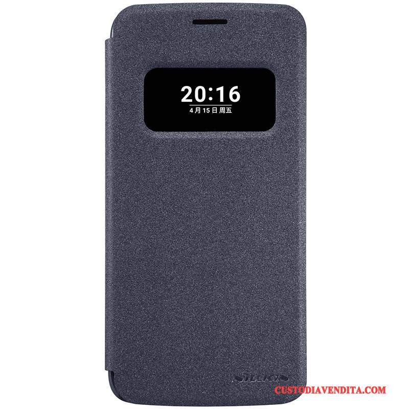 Custodia Lg G5 Protezione Orotelefono, Cover Lg G5 Pelle Blu