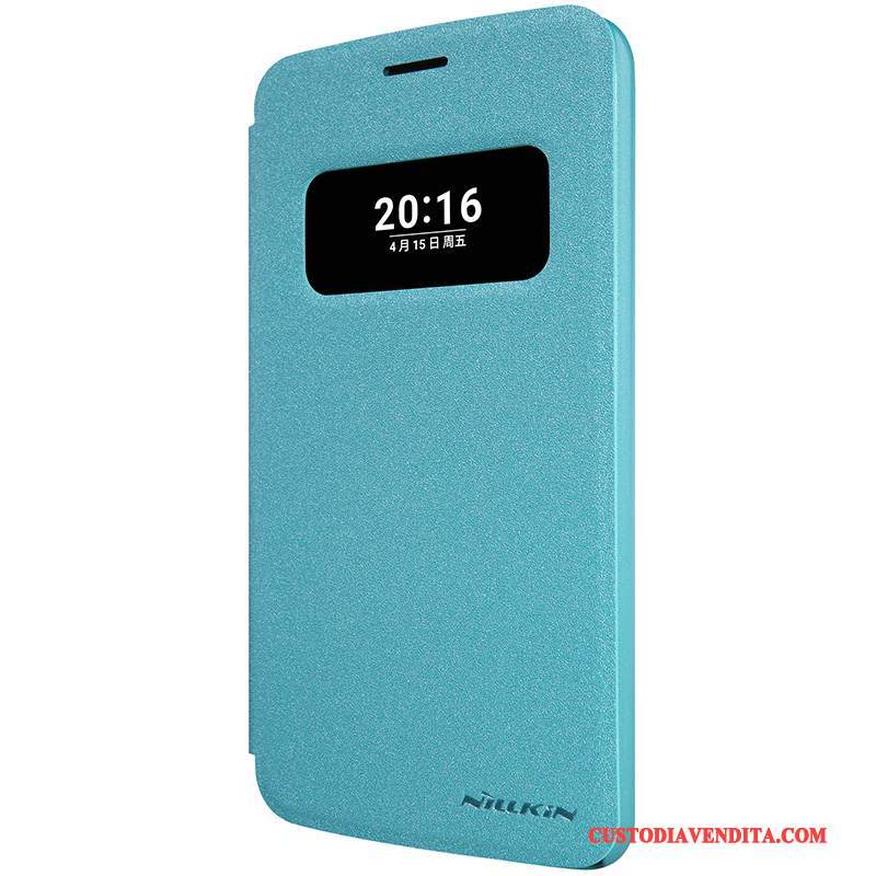 Custodia Lg G5 Protezione Orotelefono, Cover Lg G5 Pelle Blu