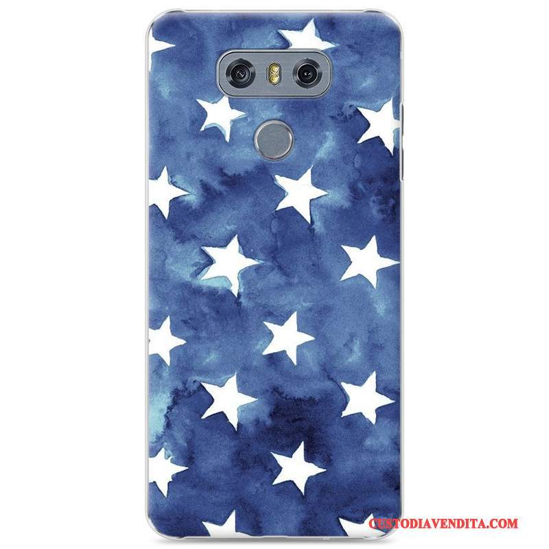 Custodia Lg G6 Colore Difficiletelefono, Cover Lg G6 Cartone Animato Blu Tendenza