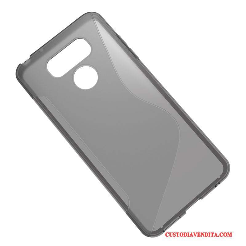 Custodia Lg G6 Protezione Antiscivolo Morbido, Cover Lg G6 Nero