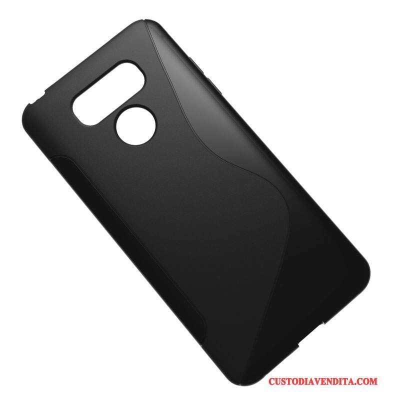 Custodia Lg G6 Protezione Antiscivolo Morbido, Cover Lg G6 Nero