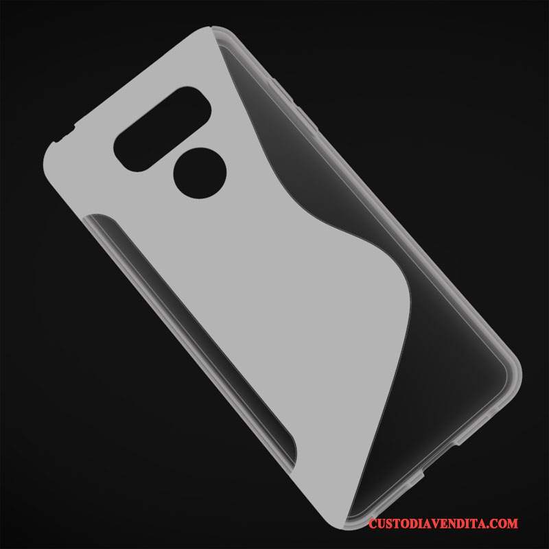 Custodia Lg G6 Protezione Antiscivolo Morbido, Cover Lg G6 Nero